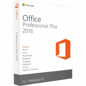 Microsoft Office Professional Plus 2016, ESD, 64bit - Deutsch