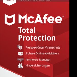 McAfee Total Protection (10 Device -1 Year) ESD