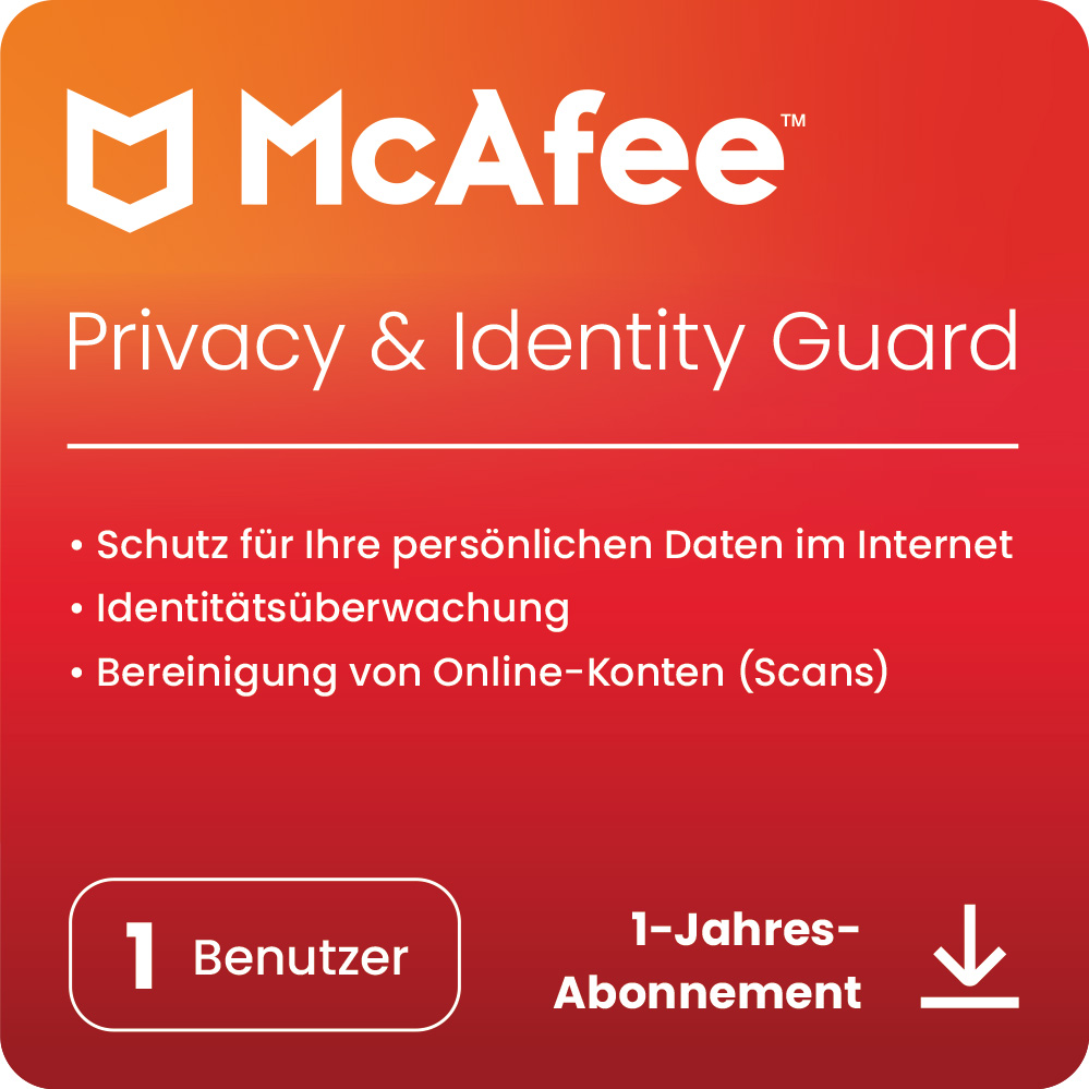 McAfee+ Advanced Individual Security (1 User - 1 Year) ESD 1 McAfee+ Advanced Individual Security (1 User - 1 Year) ESD