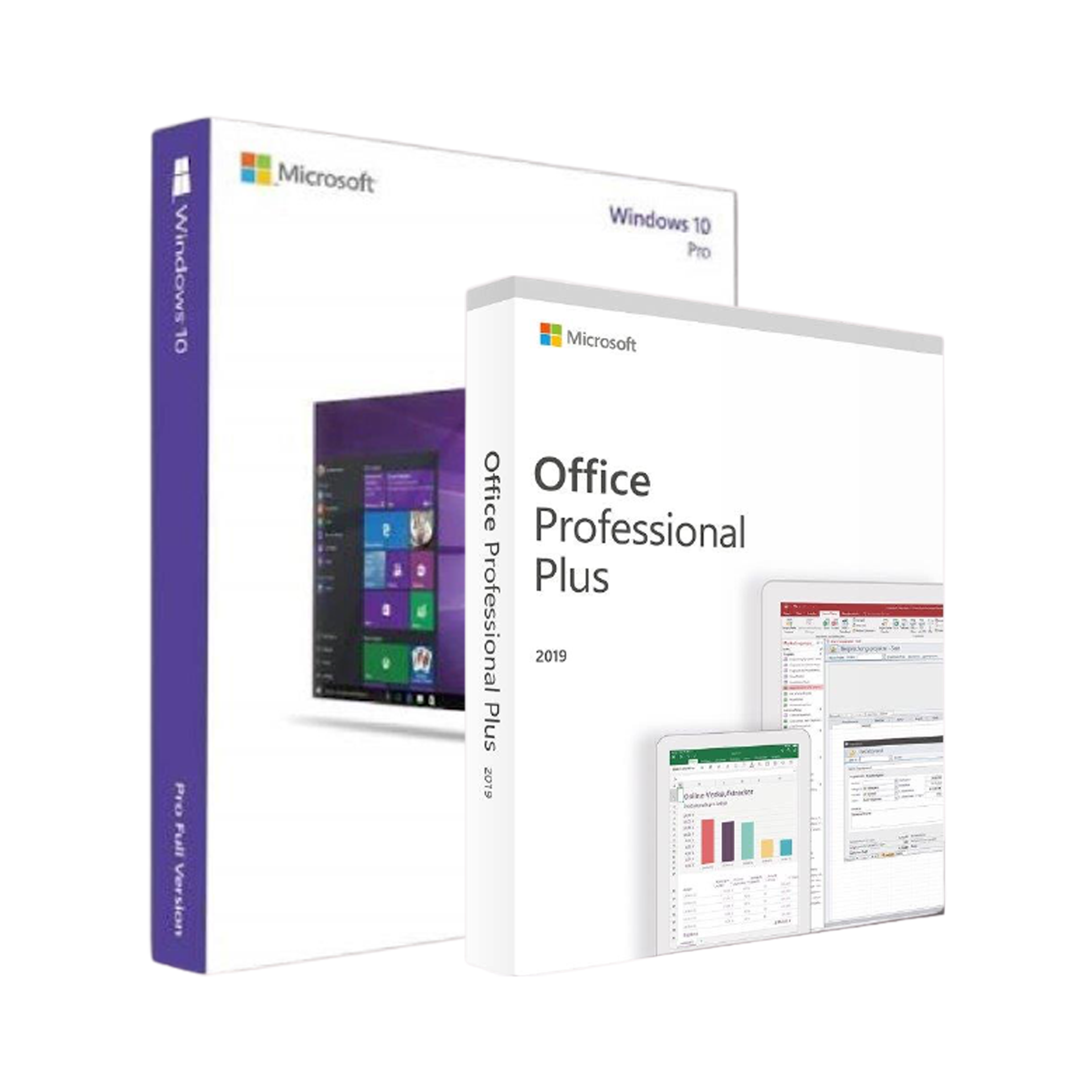 Windows 10 Pro und Office 2019 Pro Plus 32- und 64bit Ausführung, deutsch, ESD 1 Windows 10 Pro und Office 2019 Pro Plus 32- und 64bit Ausführung, deutsch, ESD