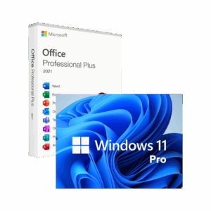 Windows 11 Pro und Office 2021 Pro Plus 32- und 64bit Ausführung, deutsch, ESD