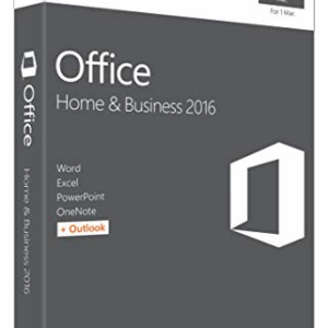 Office 2016 Home & Business für MAC, Vollversion, ESD, 32- und 64-bit Ausführung