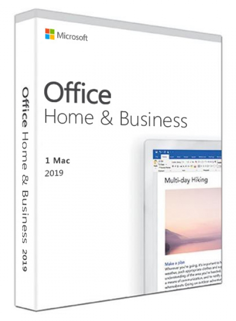 Office 2019 Home & Business für MAC, Vollversion, ESD, 32 und 64bit Ausführung 1 Office 2019 Home & Business für MAC, Vollversion, ESD, 32 und 64bit Ausführung