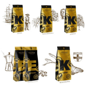 KAFFEER? STEREI Konstanz Kaffeebohnen-Probierpaket (6 x 250g)