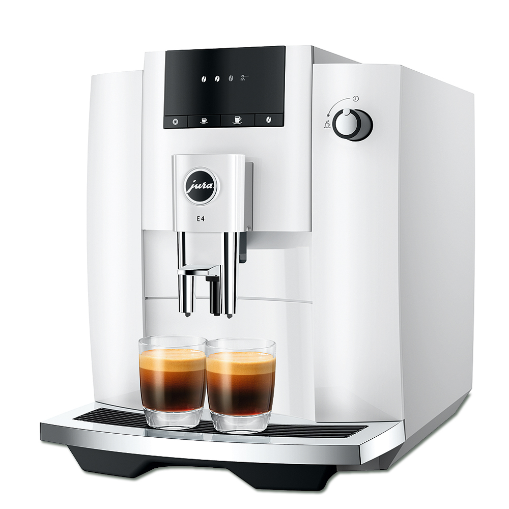 JURA E4 Piano White (EA) (15433) 1 JURA E4 Piano White (EA) (15433)