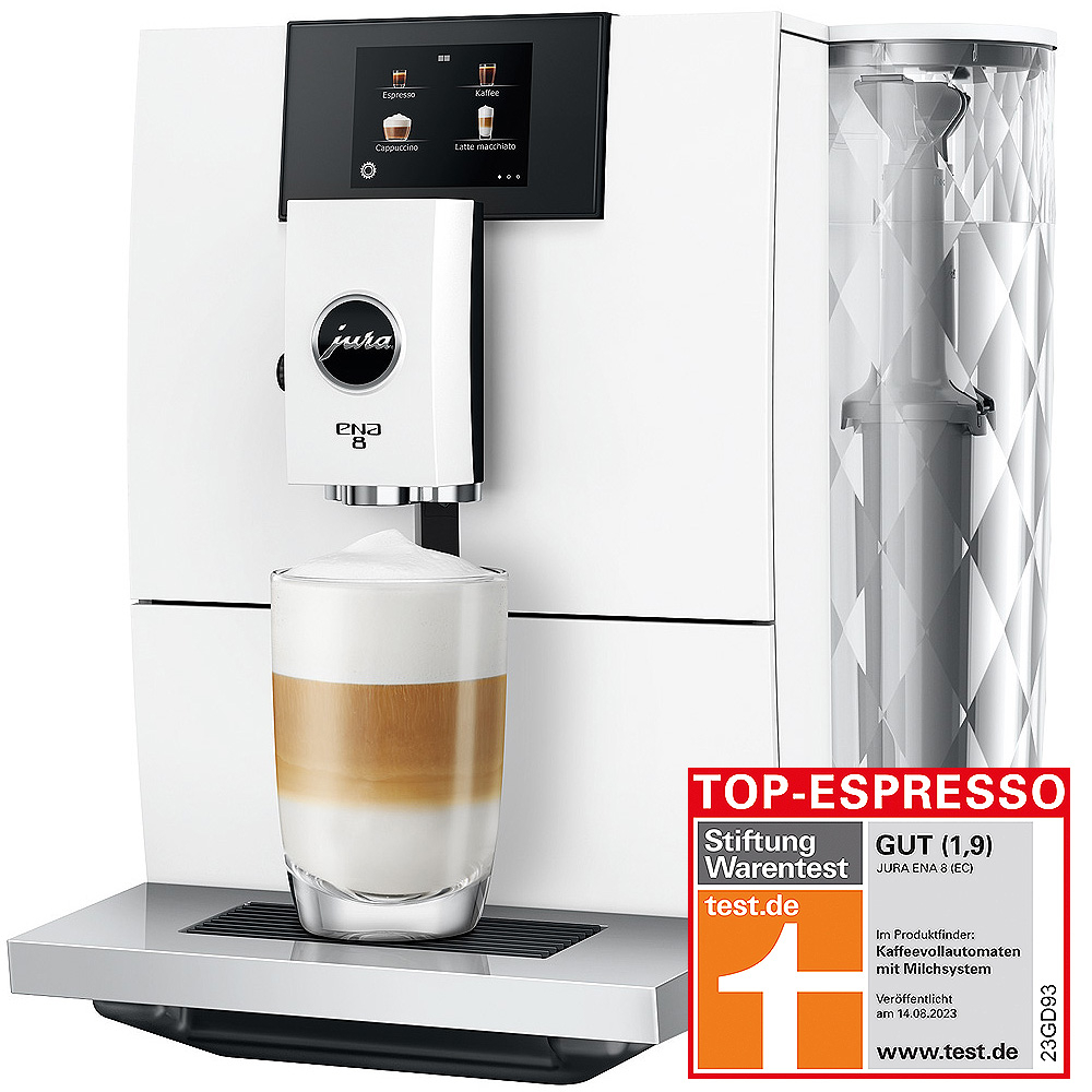 JURA ENA8 Full Nordic White (EC) (15491) 1 JURA ENA8 Full Nordic White (EC) (15491)