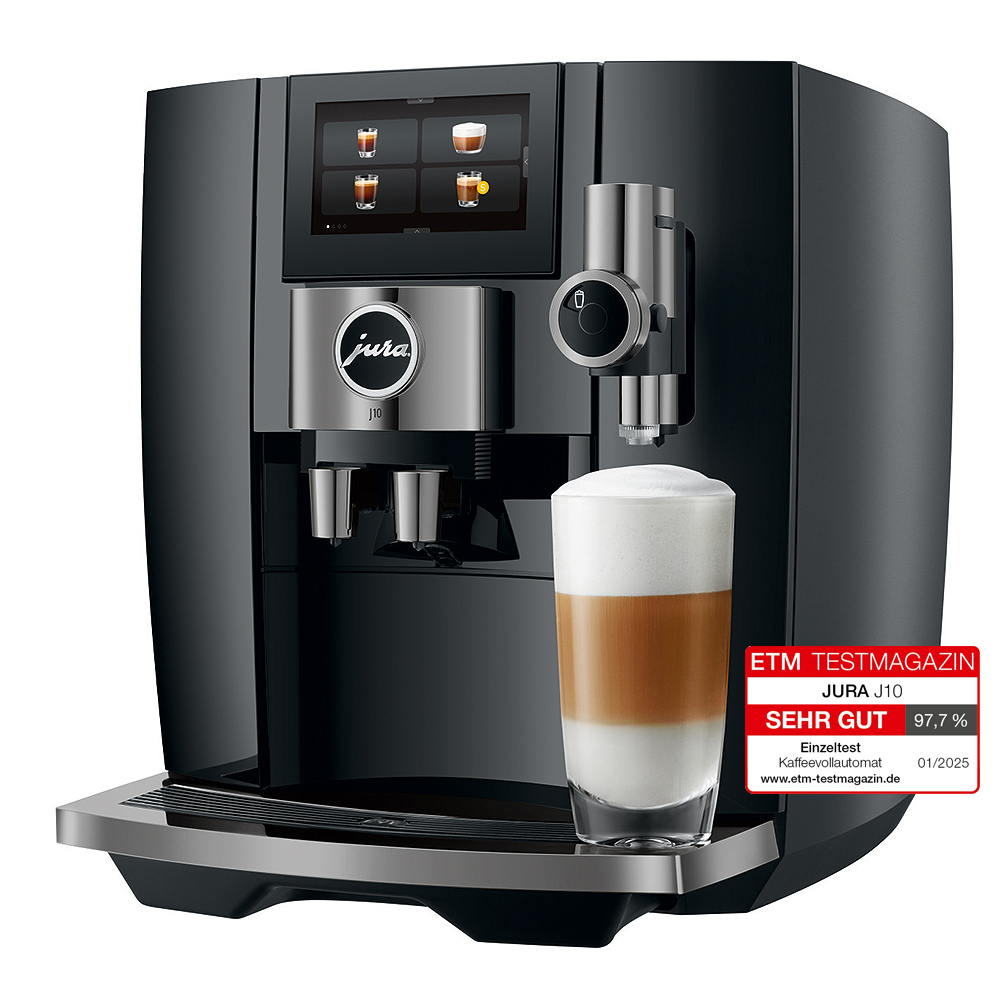 JURA J10 Piano Black (EA) (15562) 1 JURA J10 Piano Black (EA) (15562)