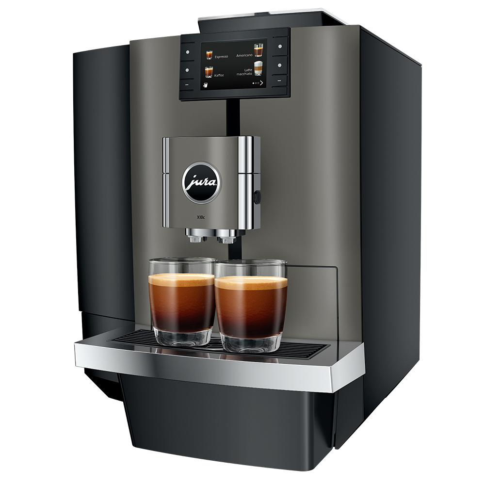 JURA X10c Dark Inox Festwasser (EA) (15624) 1 JURA X10c Dark Inox Festwasser (EA) (15624)