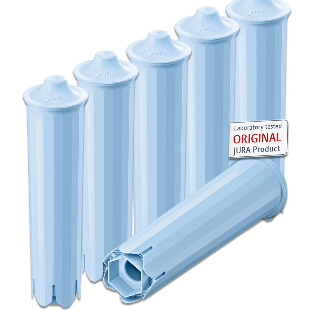 6 Stk JURA Filterpatronen CLARIS BLUE+ (24231) 1 6 Stk JURA Filterpatronen CLARIS BLUE+ (24231)