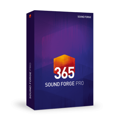 SOUND FORGE Pro 365 1 SOUND FORGE Pro 365