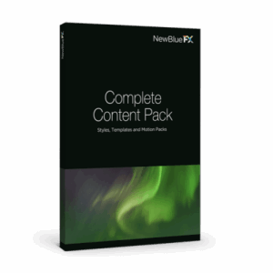 NewBlue Complete Content Pack