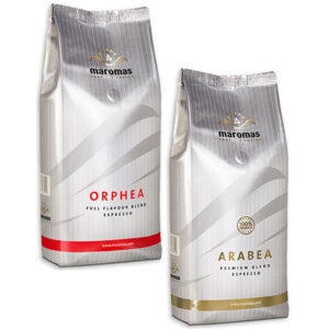 MAROMAS Kaffeebohnen Probierpack (2x 250g)