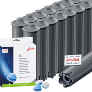 15 JURA CLARIS SMART+ (24233) / 25 Reinigungstabs (25045)