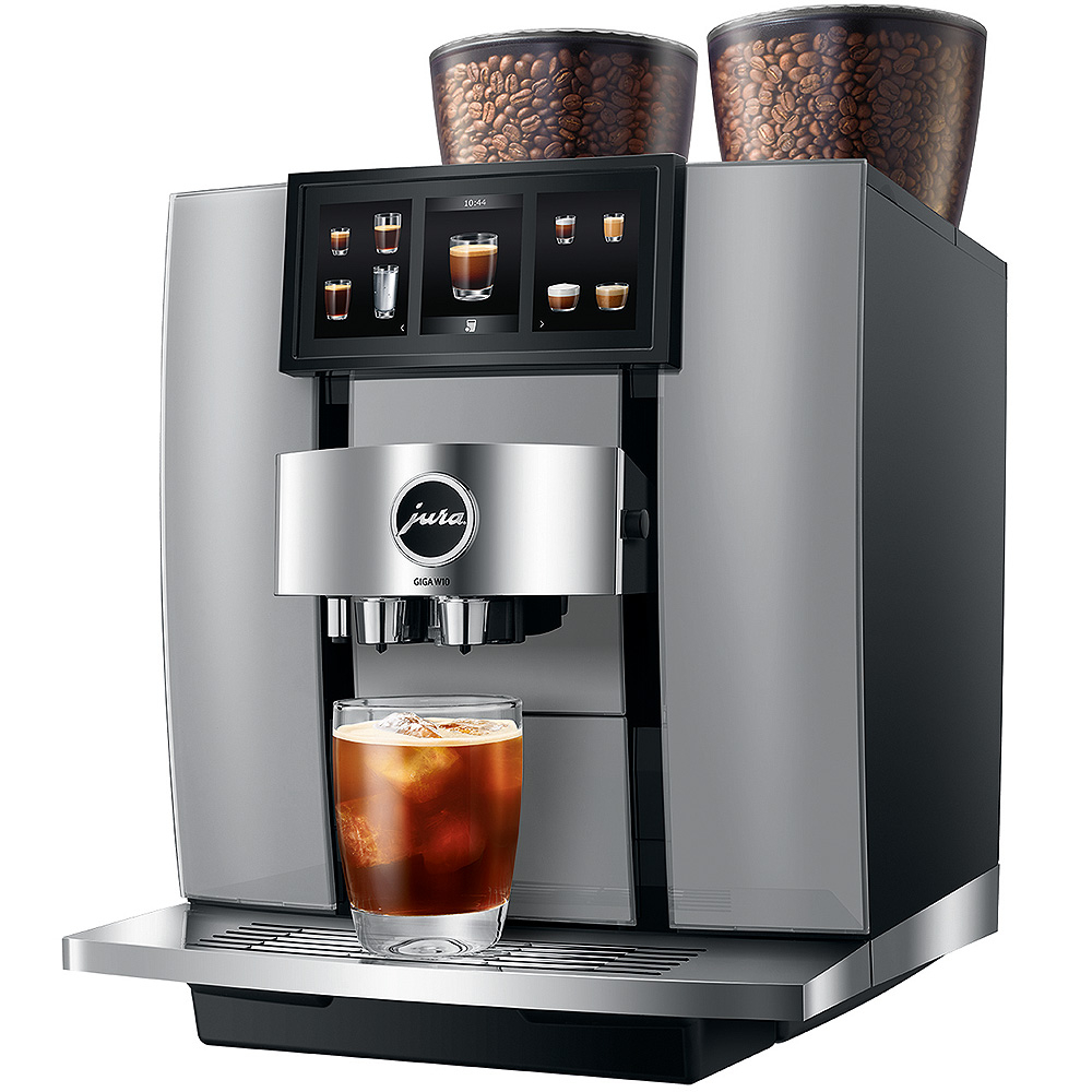 JURA GIGA W10 Diamond Silver (EA) (15549) 1 JURA GIGA W10 Diamond Silver (EA) (15549)