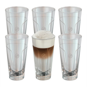SAECO Original Latte Macchiato Gl?ser 6er-Set (21000402)