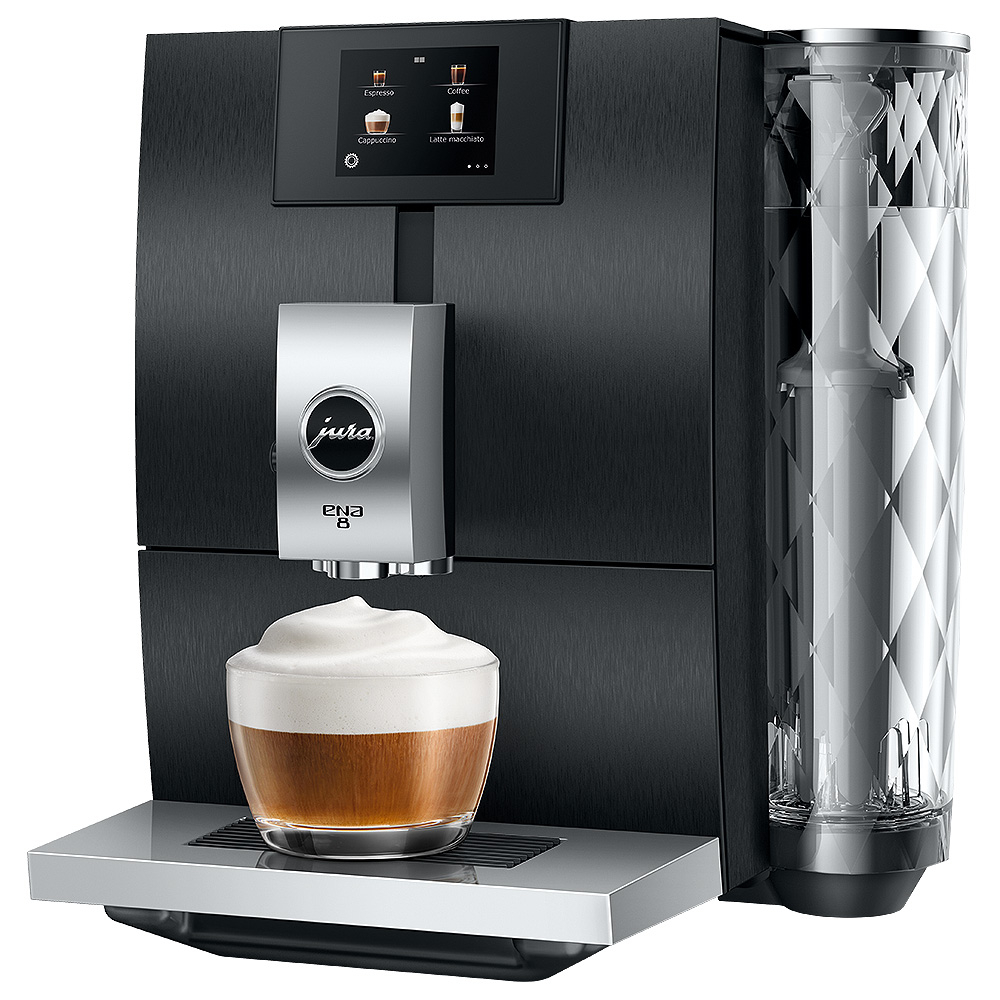 JURA ENA8 Aluminum Dark Inox (ECS) (15597) 1 JURA ENA8 Aluminum Dark Inox (ECS) (15597)