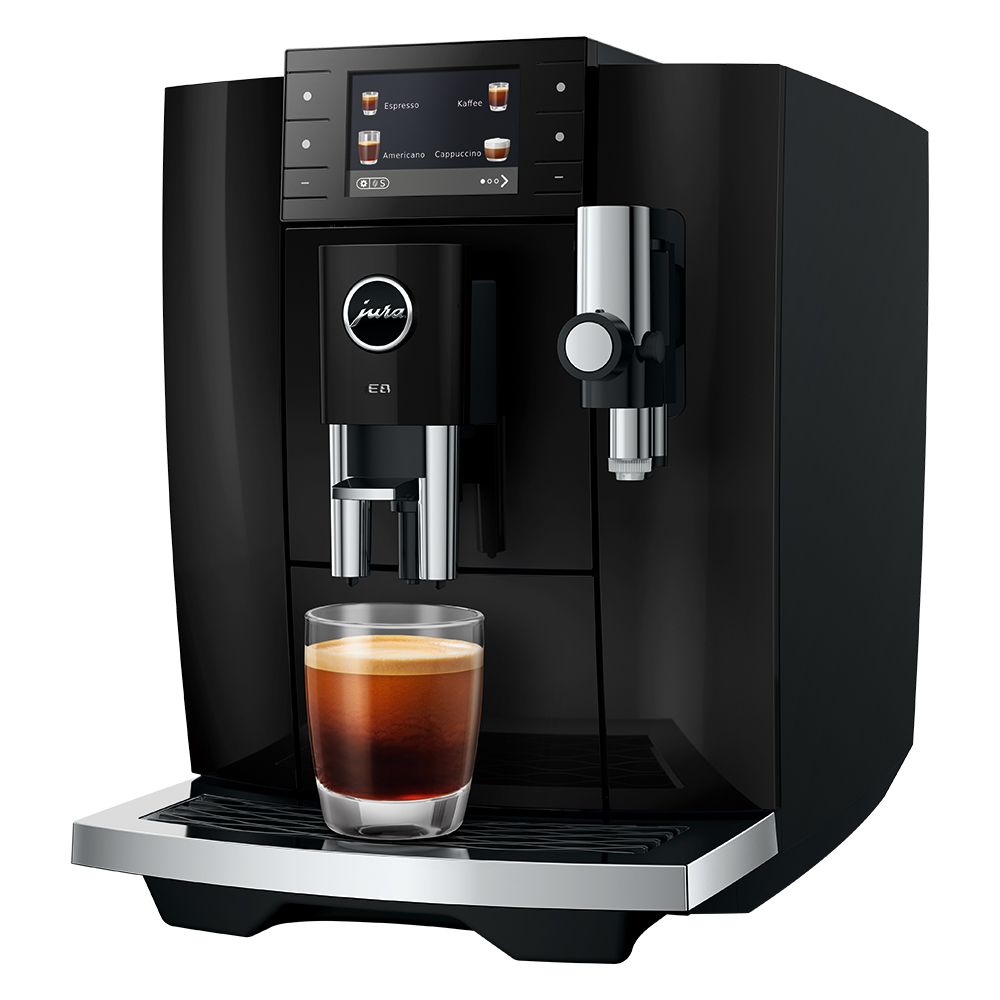 JURA E8 Piano Black (ED) (15745) 1 JURA E8 Piano Black (ED) (15745)