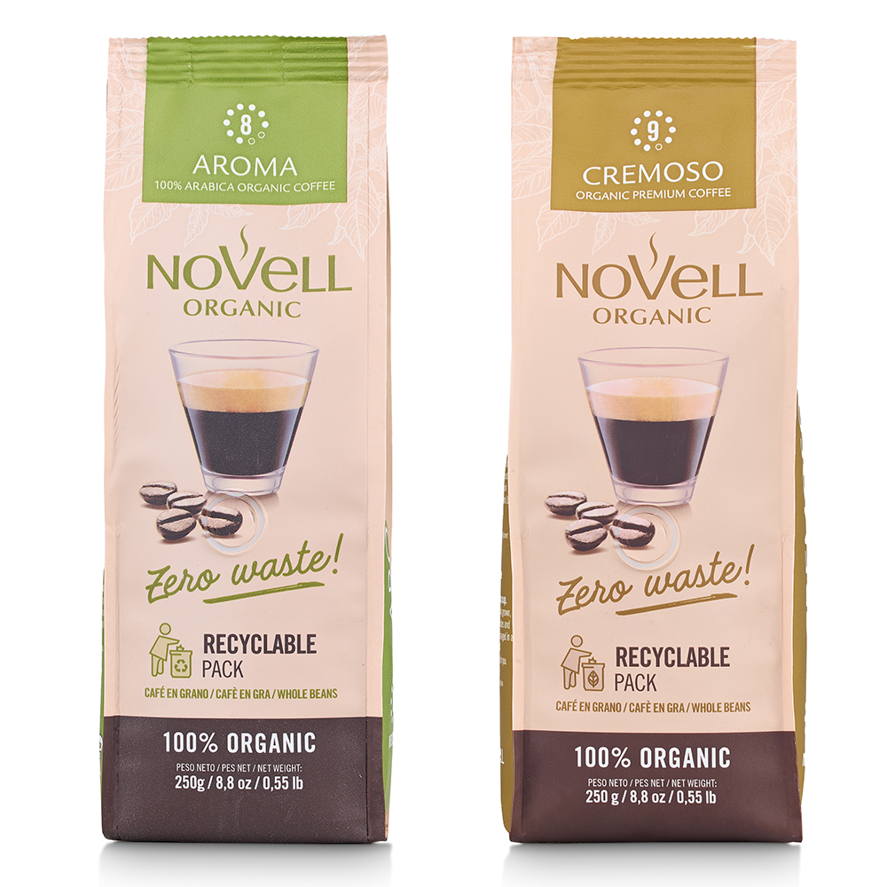 NOVELL Zero Waste Kaffee-Probierpaket (2x 250g) 1 NOVELL Zero Waste Kaffee-Probierpaket (2x 250g)