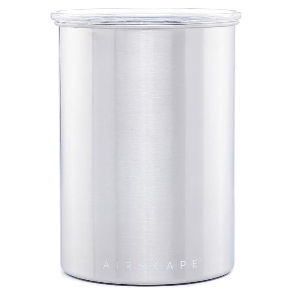 Airscape Edelstahl-Aromabeh?lter 500g silber geb?rstet (AS0107) 1 Airscape Edelstahl-Aromabeh?lter 500g silber geb?rstet (AS0107)